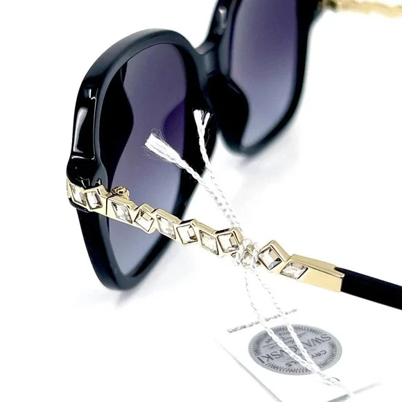 NEW!!! SWAROVSKI Sunglasses SK 265 01B Authentic display picture 3